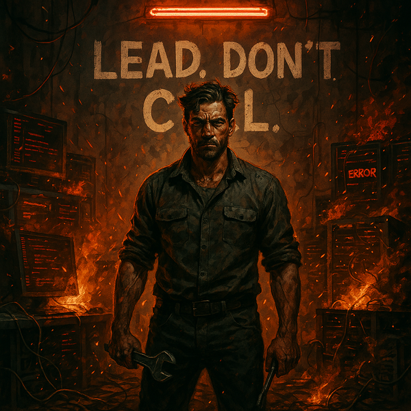 If You’re Too Clean, You’re Not Leading Right